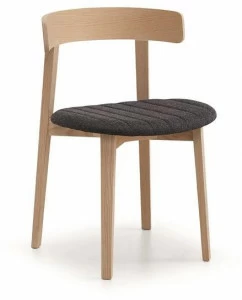 Midj Стул из ткани со встроенной подушкой Maya