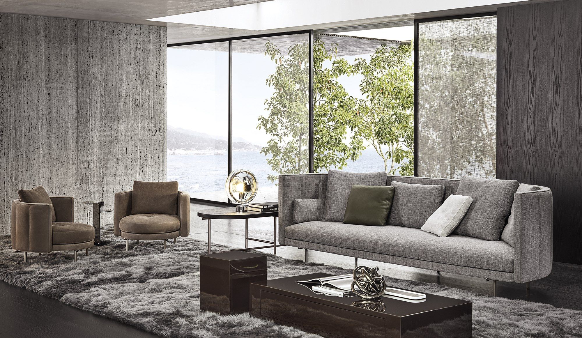 Ткань диван Minotti Torii ARCH-00100950 - Вид №2