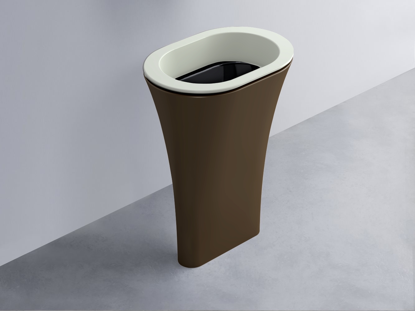 AMLA65-PM+AMPILO-N+AMCOLO-CA Раковина Amedeo Ovale отдельностоящая cielo Enjoy + Amedeo Ceramica Cielo