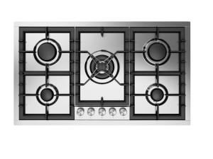 Газовая плита из нержавеющей стали