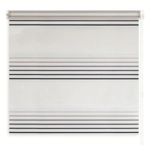 Штора рулонная день-ночь Milan 120x250 см бежевая