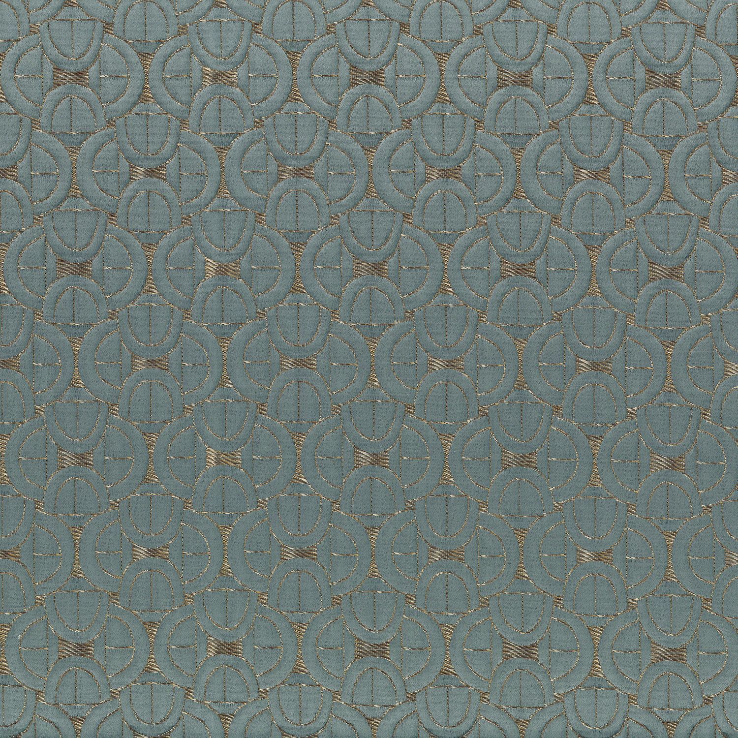 Жаккардовая ткань с графическим рисунком Casamance красота ARCH-00100884 - Вид №6