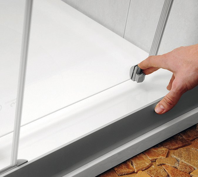 NRDP4-200 белая + Транспарент Ravak 0ONK0100Z1 - Вид №2