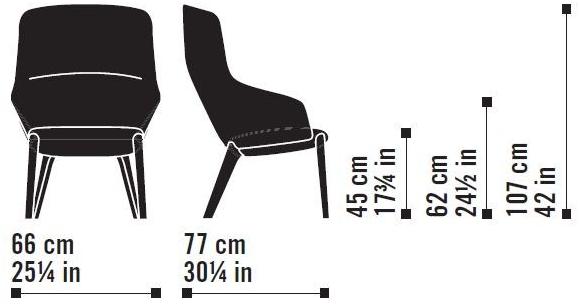 Very Wood Кресло из ткани с подлокотниками Bellevue sun-id-1462737 - Вид №6
