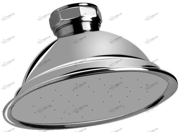 GRAFF Хромированная душевая лейка в классическом стиле Canterbury 2302500