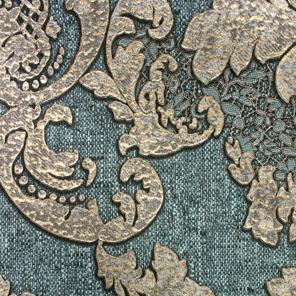 Обои флизелиновые Erismann Bolero 1.06 м ЭР60157-07 зелёные STLM-2052871 - Вид №1