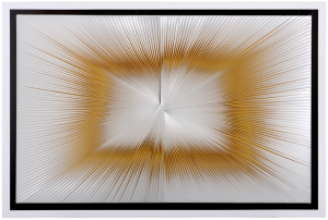 38389 Панно "Иллюзия желто-белая" LAB.Space