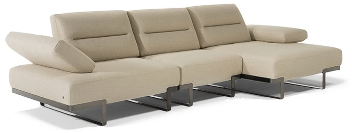 Natuzzi Модульный диван с шезлонгом и полкой для журналов sun-id-1378376 - Вид №3