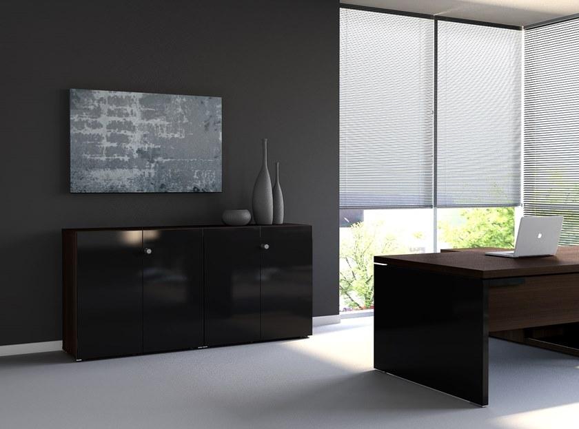 MDD Низкий офисный шкаф с раздвижными дверцами Mito sun-id-1355414 - Вид №3