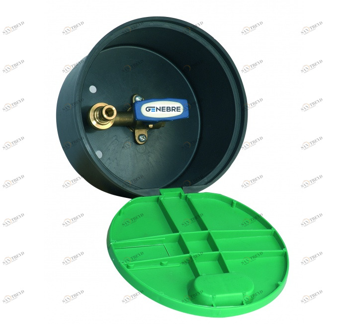 GENEBRE 3065 05 Кран шаровой гидрант "Garden Box" с крышкой 