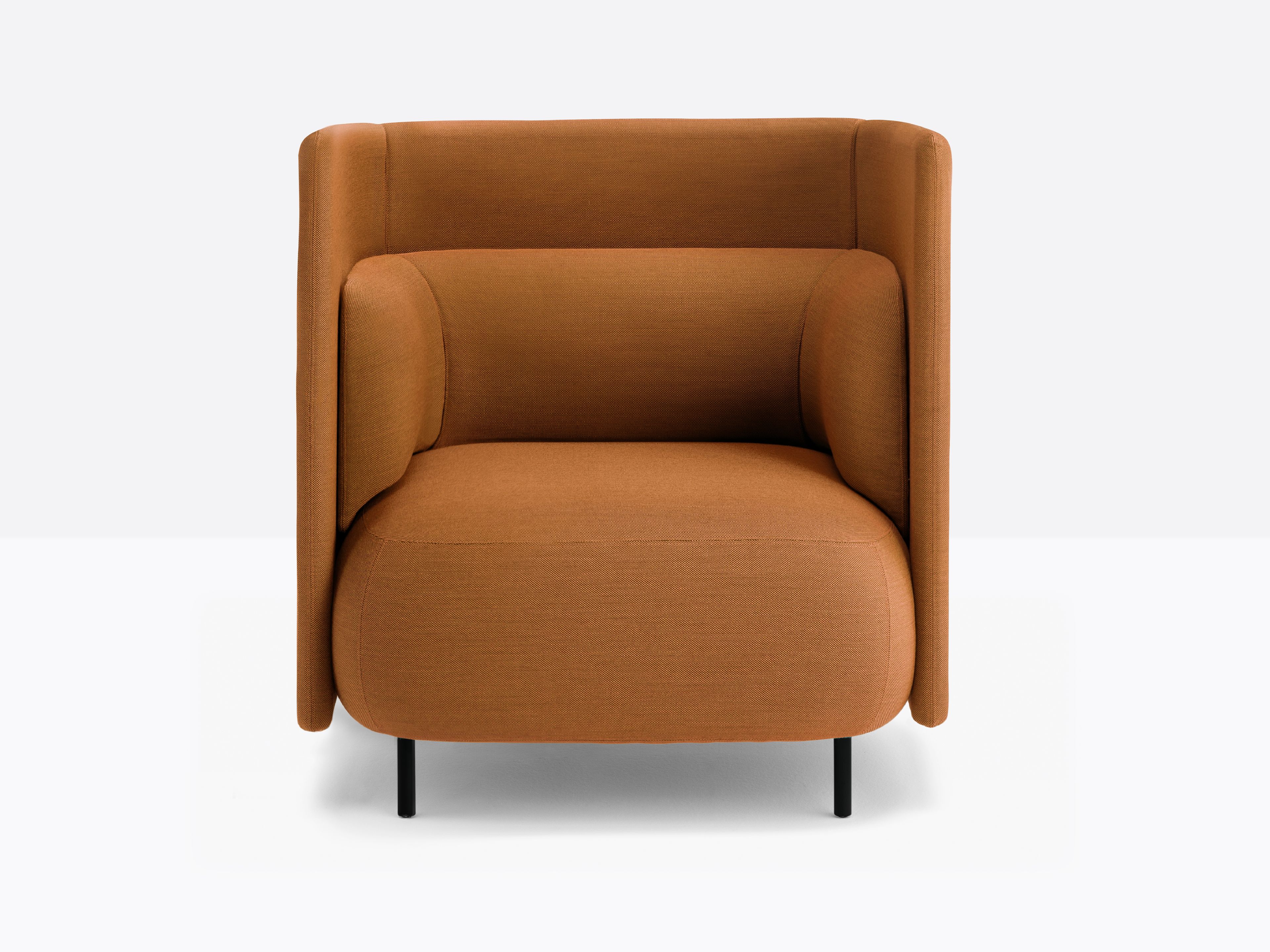 Тканевое кресло с подлокотниками Pedrali Buddyhub ARCH-00010372 - Вид №1