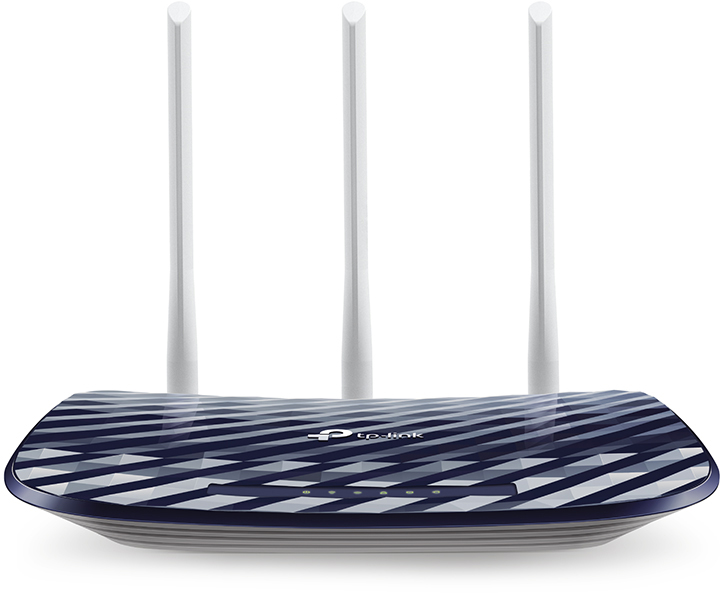 ARCHER C20(ISP) Ac750 wireless dual band router, 433 at 5 ghz +300 mbps at 2.4 ghz, 802.11ac/a/b/g/n, 1 port wan 10/100 mbps + 4 ports lan 10/100 mbps, 3 fixed antennas TP-Link Santreyd 