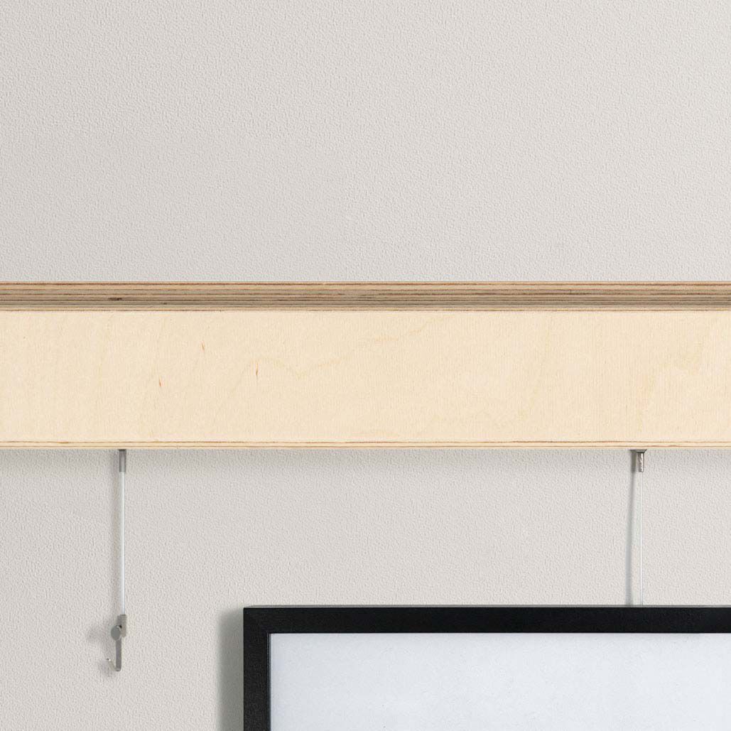 Деревянная система настенных полок с доской и доской объявлений Variand Furniture H03 ARCH-00029423 - Вид №40