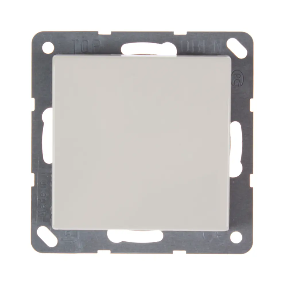 Переключатель встраиваемый Jung EcoProfi 1 клавиша, цвет бежевый STLM-2055603