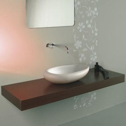 45722 Накладная раковина на столешницу  овальная Rapsel  - Вид №1