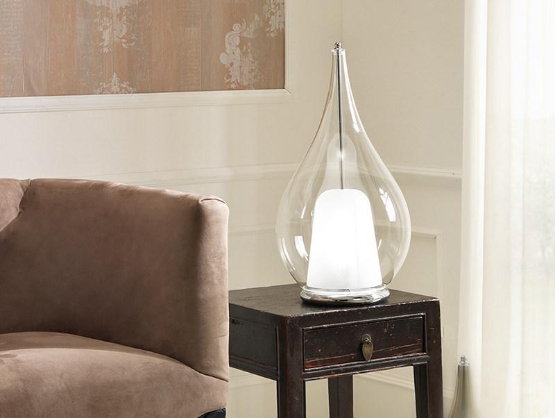 Cangini & Tucci Настольная лампа из металлизированного боросиликатного стекла Zoe sun-id-1433157 - Вид №1