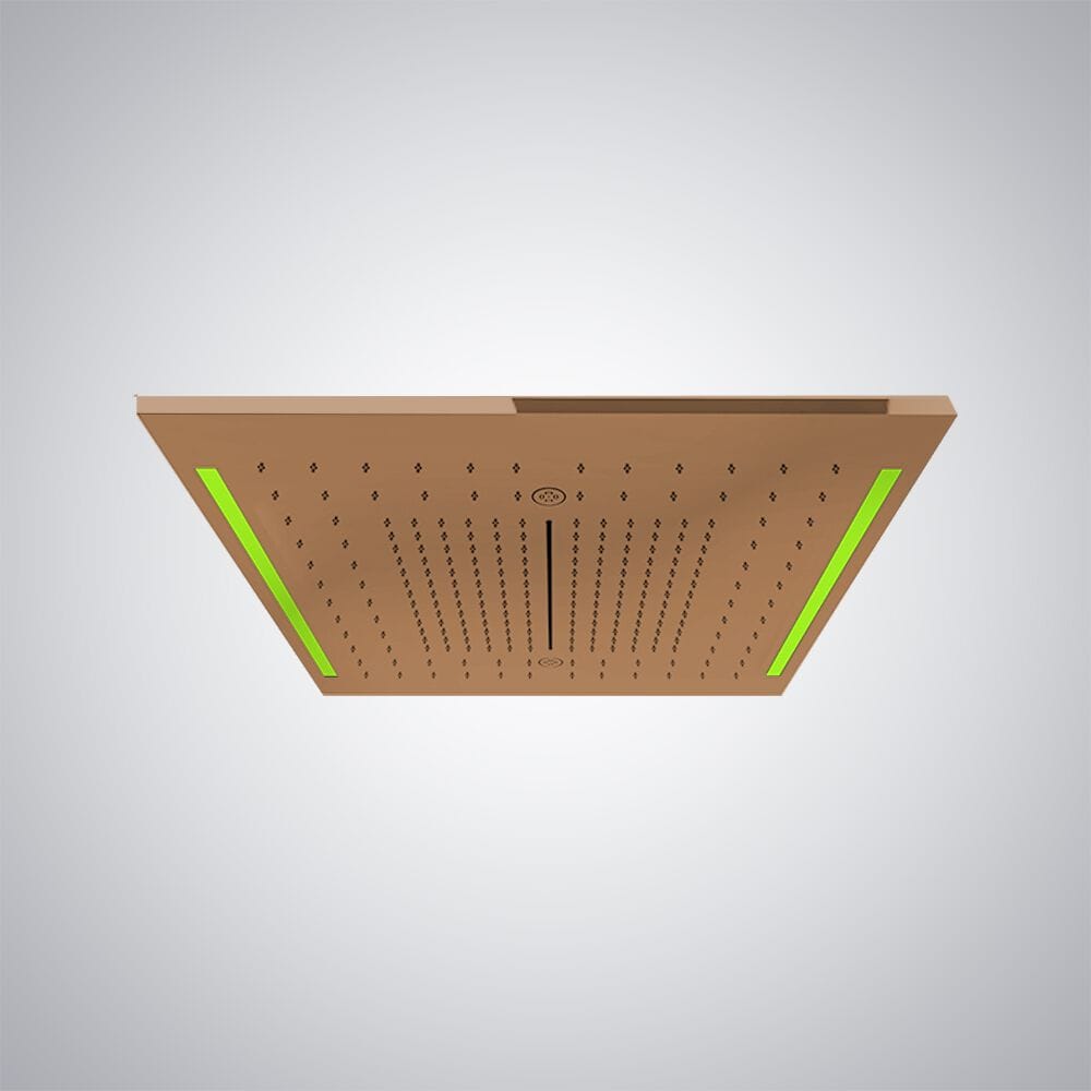 Регулируемая квадратная душевая головка из нержавеющей стали Fontana Showers цветок воды ARCH-00092216 - Вид №15