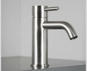 Super Inox Смеситель для раковины, однорычажный, настольный, из нержавеющей стали Cave 0251119x