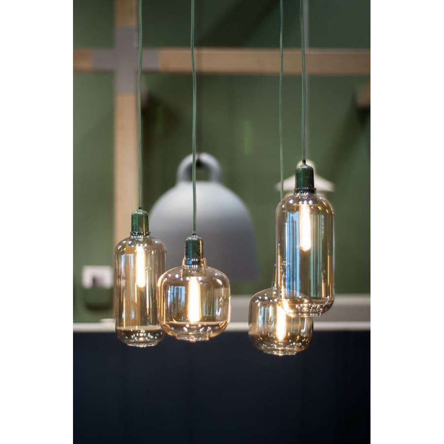 Лампа потолочная Amp Lamp EU 17 см, зеленая Normann Copenhagen 502117NC - Вид №3