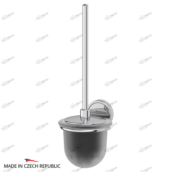 Ерш с крышкой настенный стекло FBS (Чехия) LUX 057 sun-id-561452