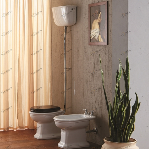 02111111BCTUCR Компакт унитаз с бачком Белый Olympia Ceramica IMPERO STYLE Италия