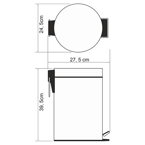 K-612 Ведро 12L WasserKRAFT  - Вид №3