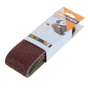 Лента шлифовальная Dexter P24, 75х457 мм, 3шт. 13850231 STLM-2120529