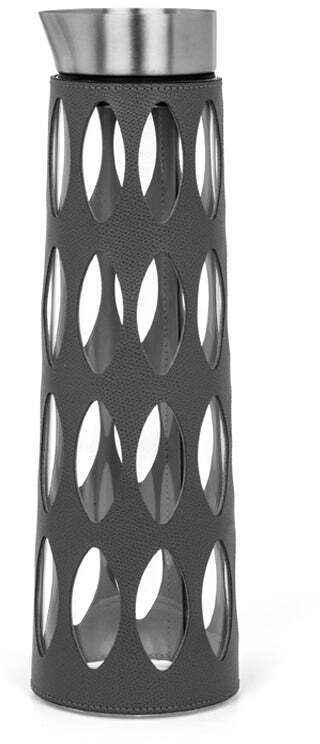 Графин Marghe - 1 л - Ø 9X В 30,5 см / зернистая кожа_лимон