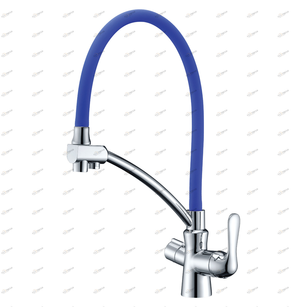 LM3070C-Blue Смеситель Comfort для кухни с подключением к фильтру с питьевой водой LEMARK COMFORT