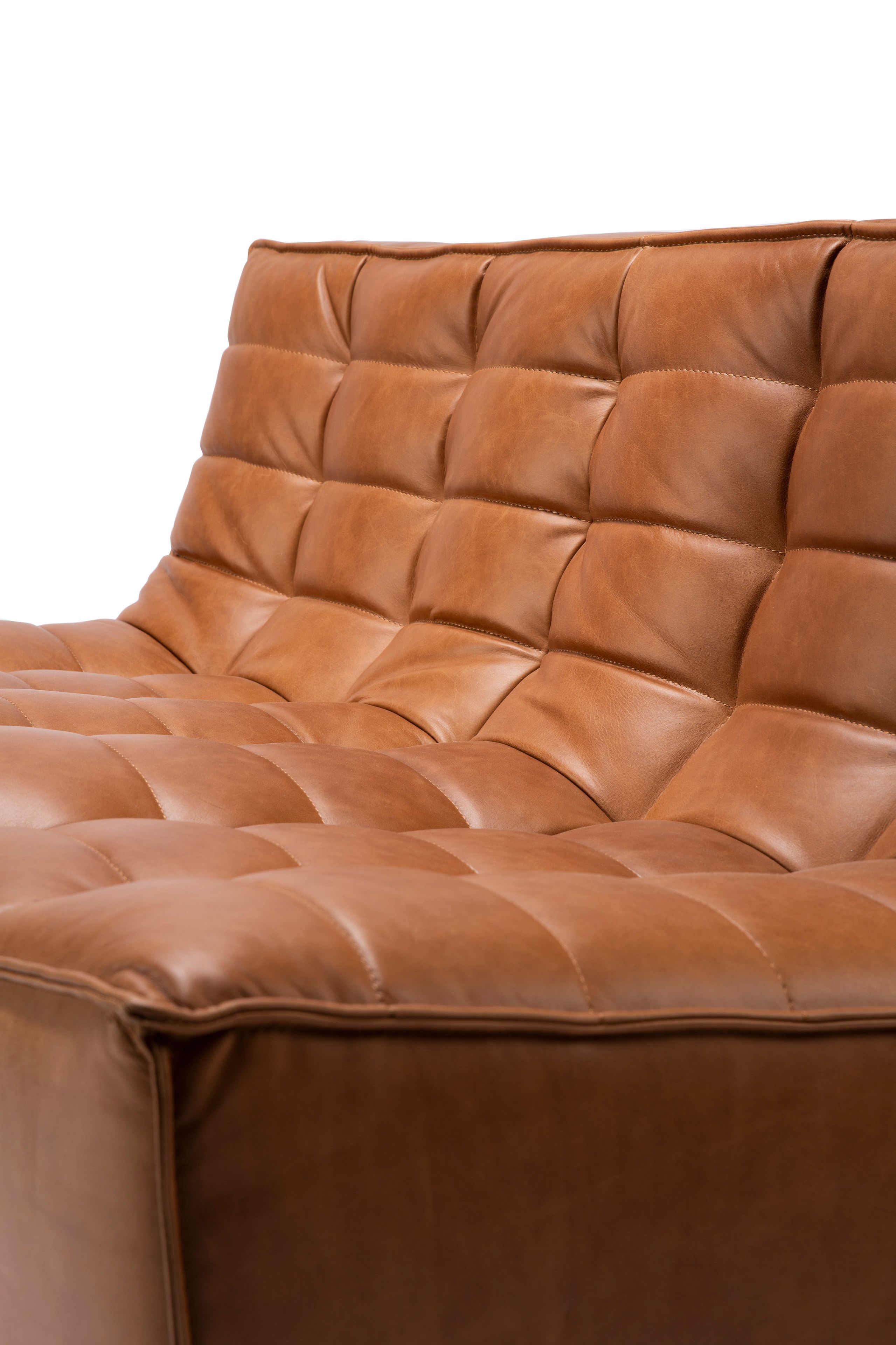 2-местный кожаный диван Ethnicraft N701 ARCH-00039600 - Вид №5