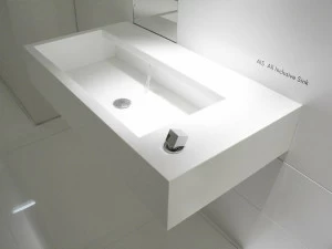 Подвесная раковина настенная овальная Moab80  белая