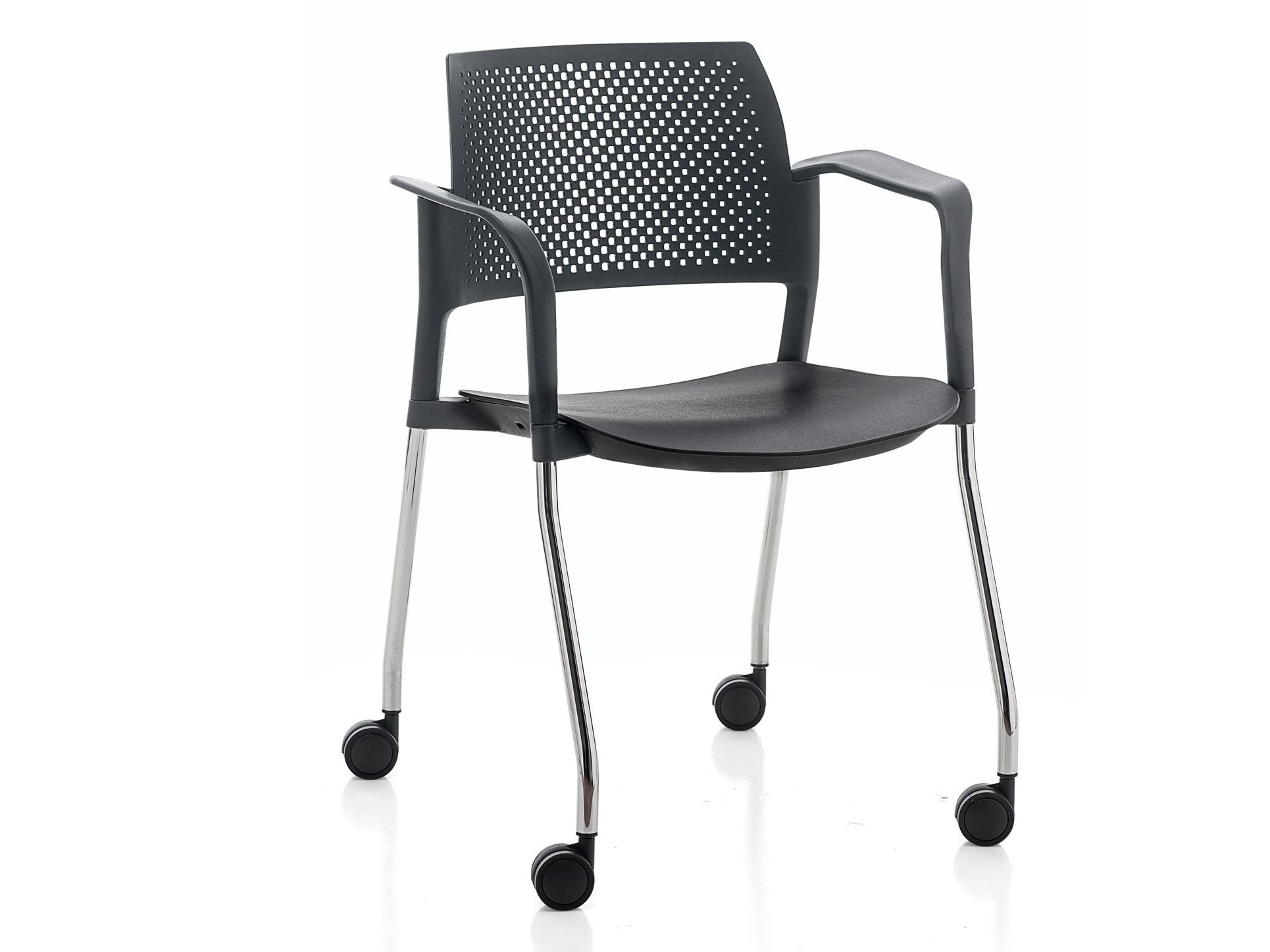 Защелкивающийся стул с колесами для залов ожидания Kastel Kyos ARCH-00153239 - Вид №1