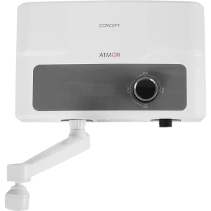 Проточный водонагреватель электрический Atmor Concept 3.5 KW Tap 35202483.5 кВт белый с краном