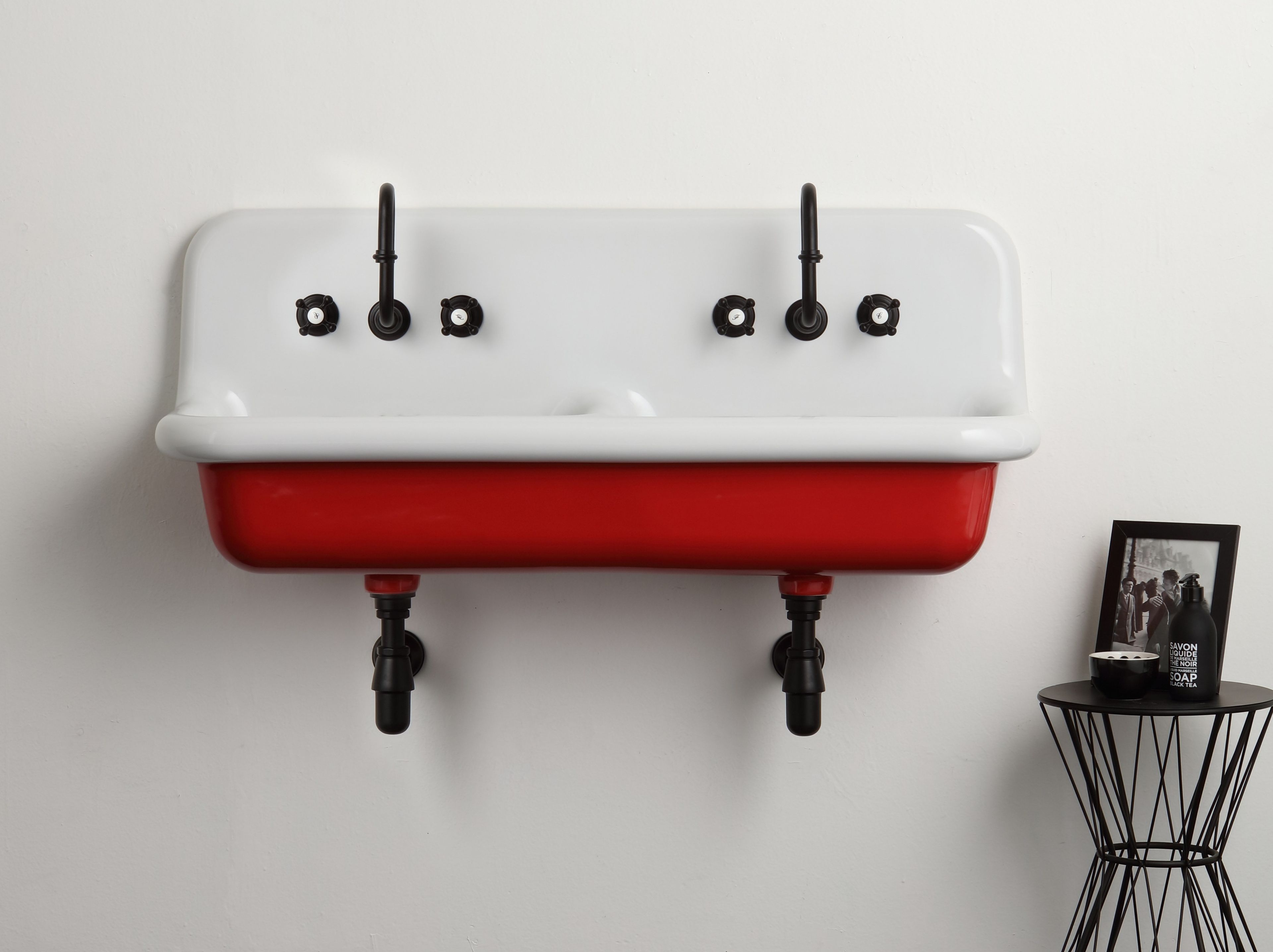 Керамическая двойная подвесная раковина BLEU PROVENCE TrueColors ARCH-00072714