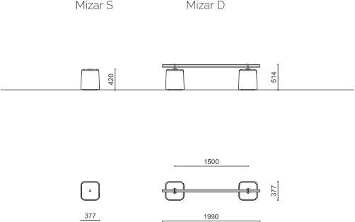 Metalco Dissuasore в hpc Stile molecular concrete sun-id-1442072 - Вид №1
