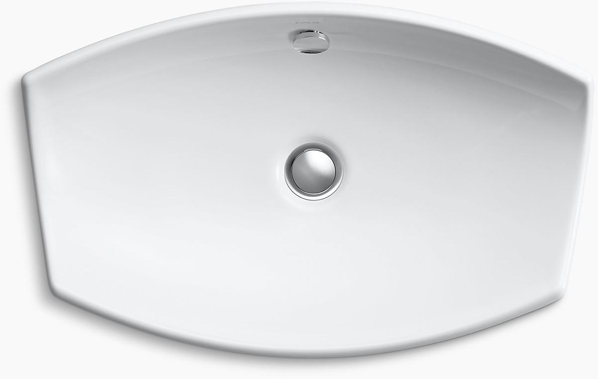 K-2530-47 Накладная раковина на столешницу  прямоугольная Kohler  - Вид №3