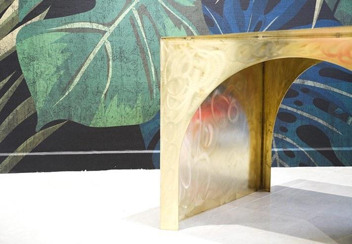 TrackDesign Прямоугольный журнальный столик из латуни  Itt07108  - Вид №6