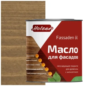 90407643 Масло для фасадов Holzer MFASAD25Dub цвет дуб 2.5 л STLM-0856897