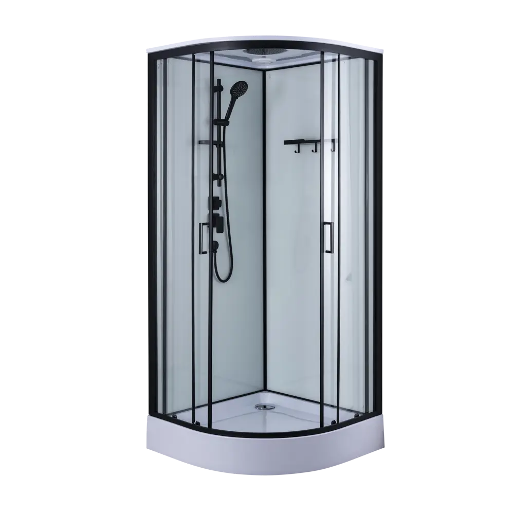 Душевая кабина Konsensa Бруклин с крышей и низким поддоном 89367267 STLM-1575066