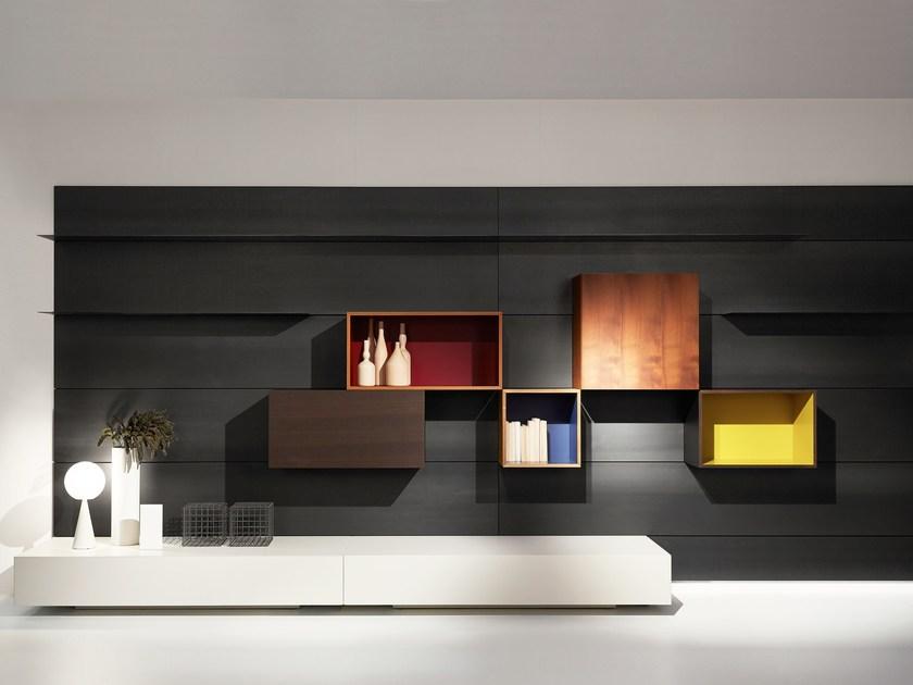 Porro Модульный настенный книжный шкаф в современном стиле sun-id-1477630 - Вид №2