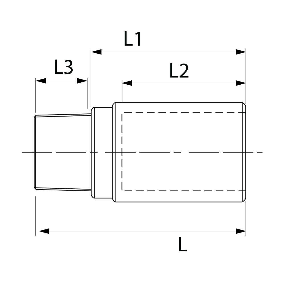 8540004060C00 Удлинители Tece  - Вид №1