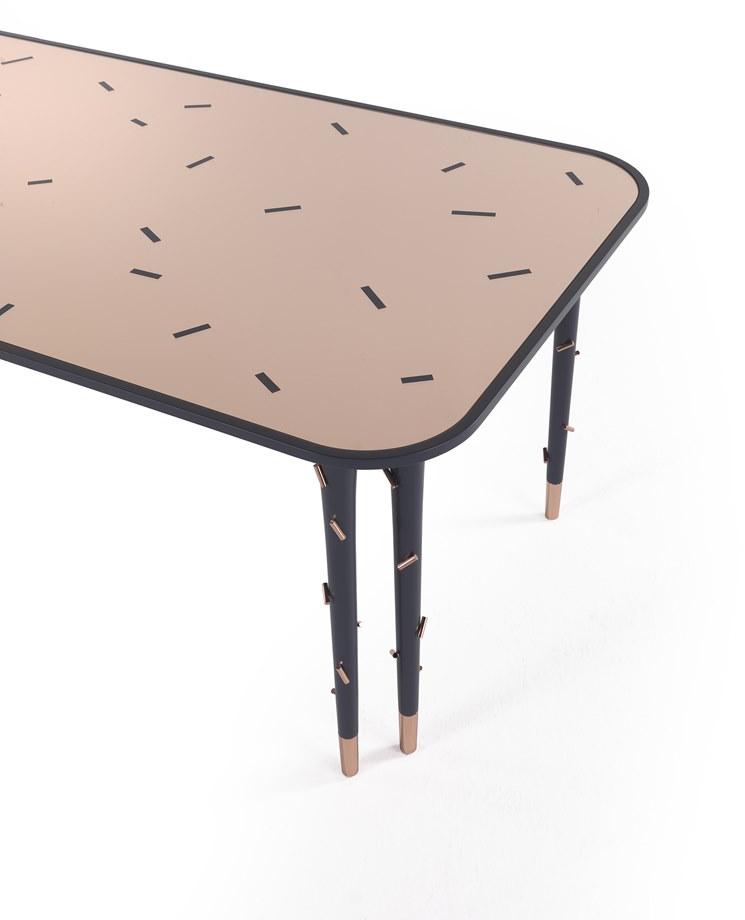 JCP UNIVERSE Прямоугольный стол из лакированного дерева sun-id-1445610 - Вид №2