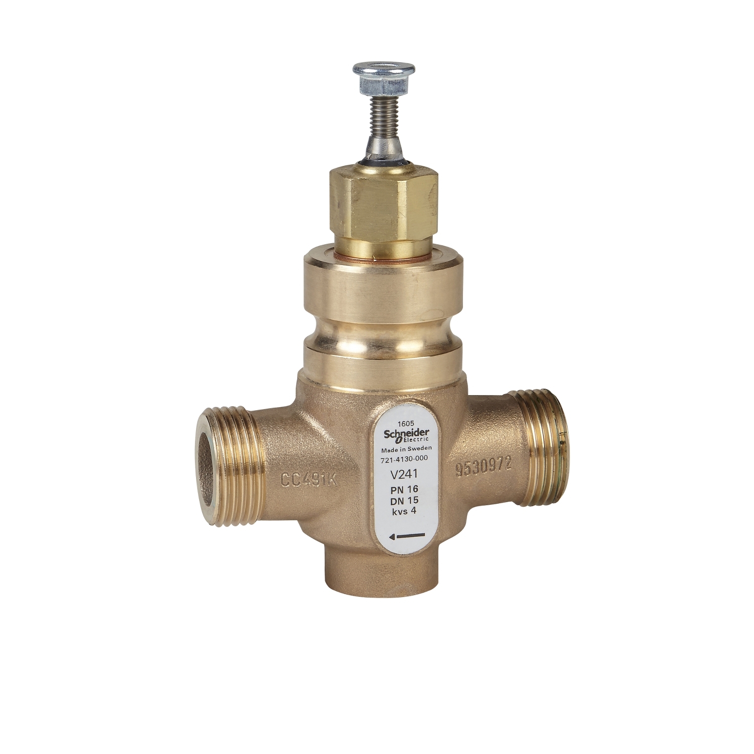 7214146000 Клапан 2-ходовой резьбовой V241-40-25, DN40 Kvs 25 наружная резьба G2¼B Schneider Electric 