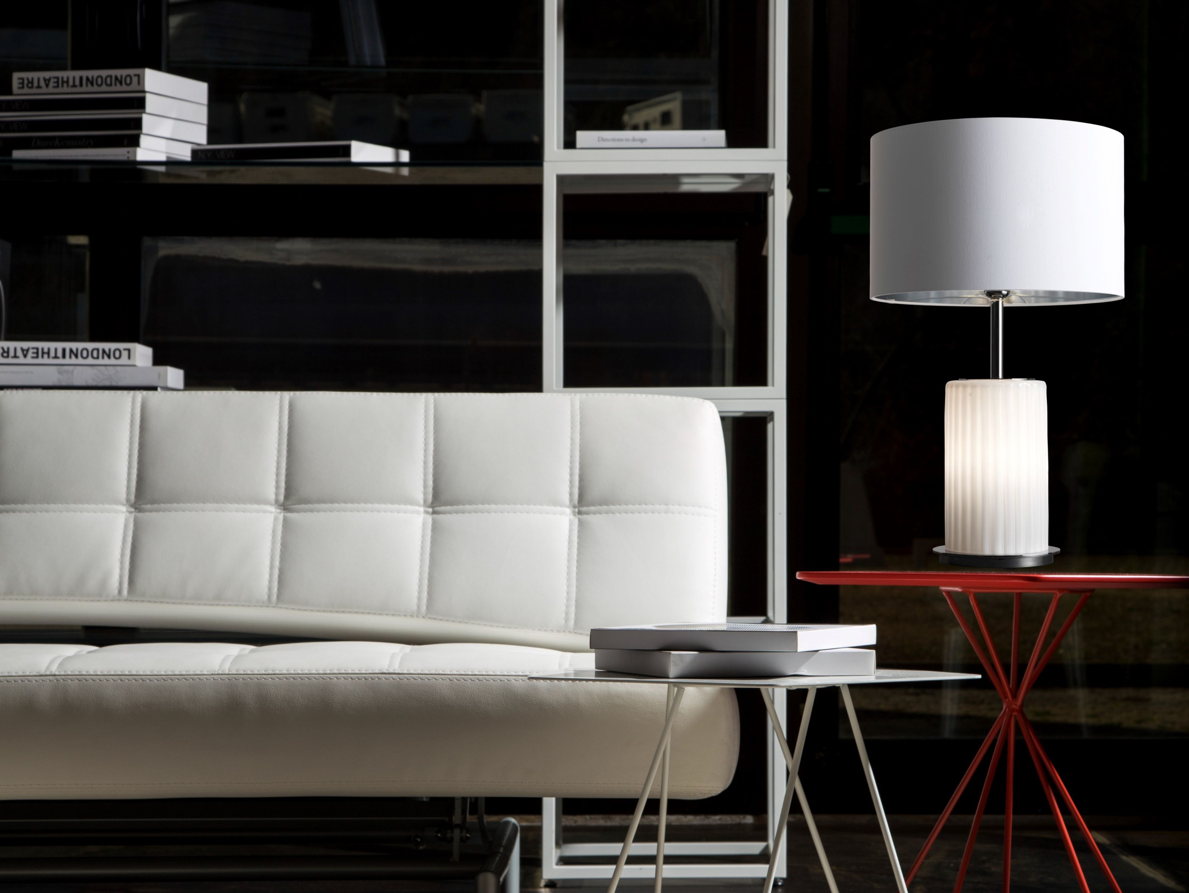 Настольная лампа из дутого стекла STILLUX LIGHTING LAB 21057 ARCH-00085865 - Вид №2