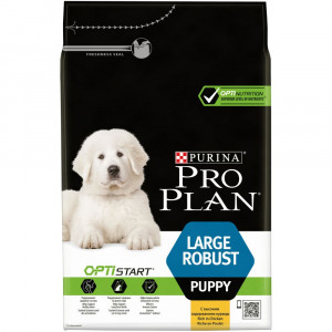 Т00007828 Корм для щенков для крупных пород курица, рис сух. 3кг Pro Plan