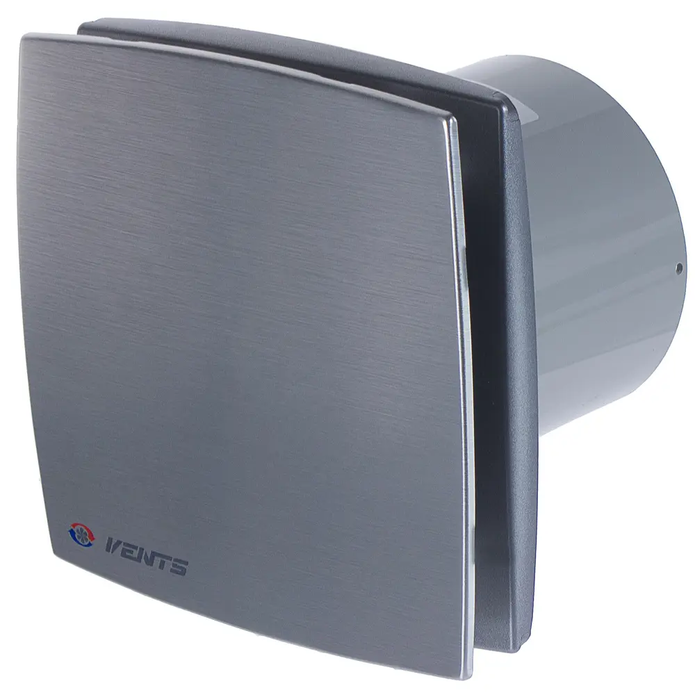 Вентилятор осевой вытяжной Вентс ЛДА D100 мм 33 дБ 88 м³/ч цвет серебристый STLM-2016941