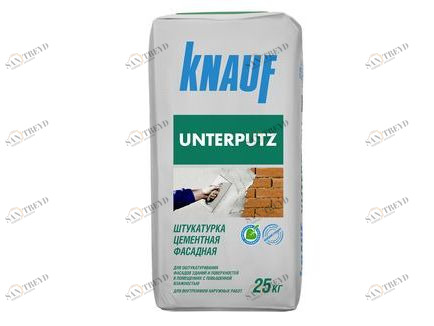 Штукатурка цементная фасадная КНАУФ Унтерпутц 25кг Knauf Italia 379
