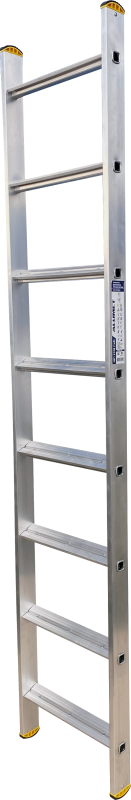 Алюминиевая односекционная приставная лестница HK1 5108 ALUMET 