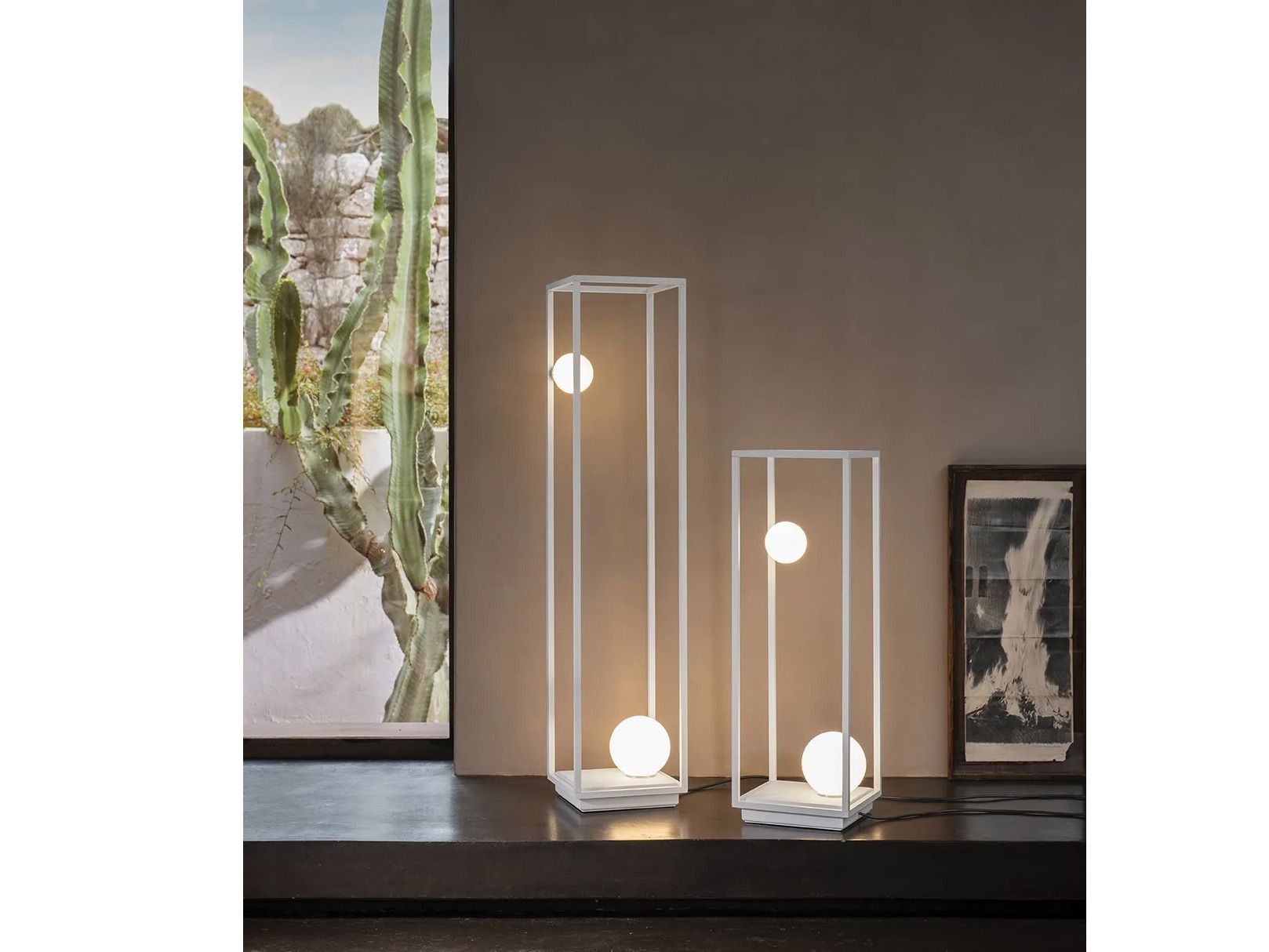 Алюминиевый светодиодный торшер с лотком Karman Abachina ARCH-00064922