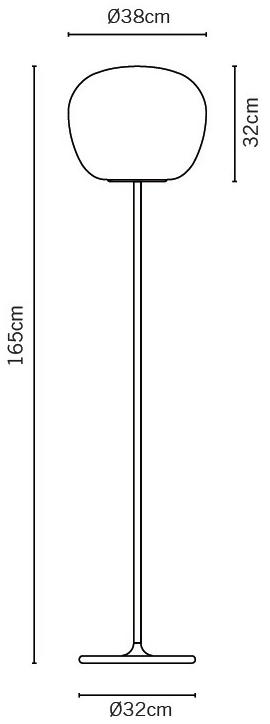 Fabbian Торшер из стекла Lumi mochi sun-id-1355455 - Вид №5